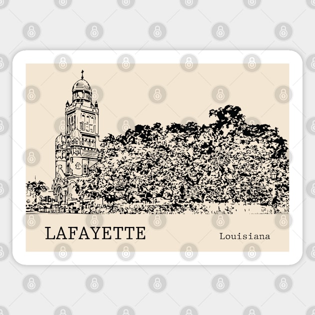 Lafayette Louisisna Sticker by Lakeric